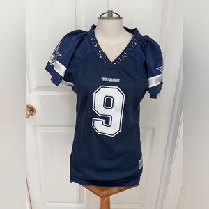 Tony Romo #9 Dallas Cowboys NFL
Reebok Blue Home On Field Jersey
Women's